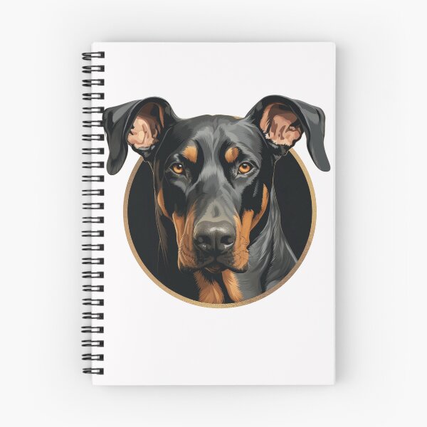 Item preview, Natural Ear Doberman Funny Gift For Dog Lover designed and sold by Chmielayka.