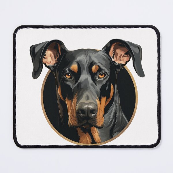 Item preview, Natural Ear Doberman Funny Gift For Dog Lover designed and sold by Chmielayka.