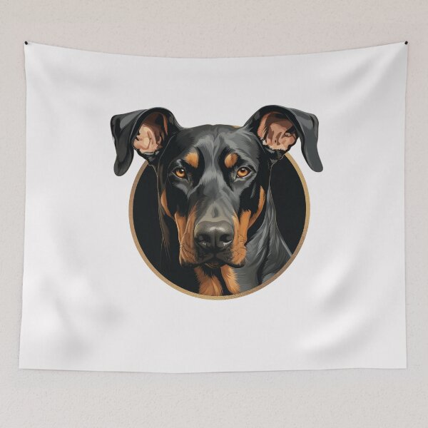 Item preview, Natural Ear Doberman Funny Gift For Dog Lover designed and sold by Chmielayka.
