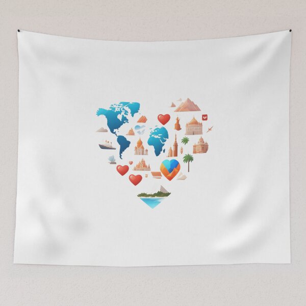 Item preview, Heart-Shaped Journeys XXI designed and sold by DevemDavam.