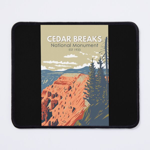 Item preview, Cedar Breaks National Monument Utah Travel Art Vintage designed and sold by KrisSidDesigns.