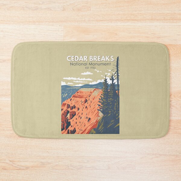 Item preview, Cedar Breaks National Monument Utah Travel Art Vintage designed and sold by KrisSidDesigns.