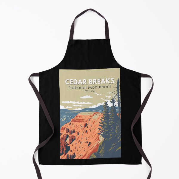 Item preview, Cedar Breaks National Monument Utah Travel Art Vintage designed and sold by KrisSidDesigns.