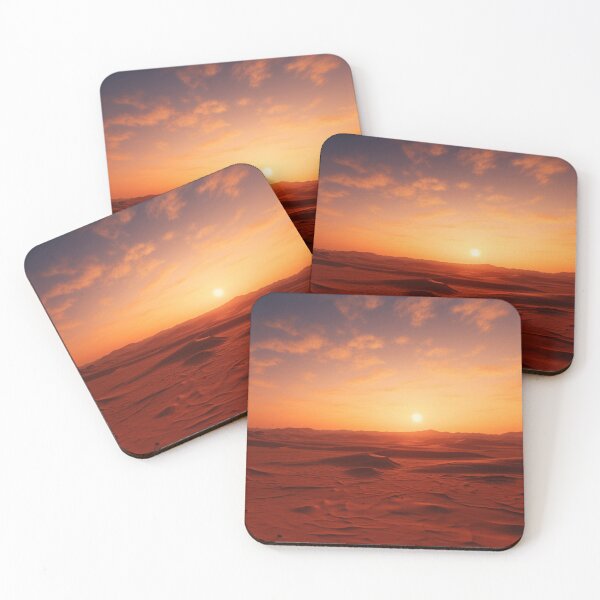 Item preview, A Sunset in the Sahara Desert designed and sold by StudioRedKoala.