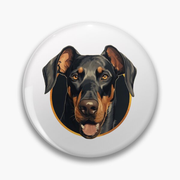 Item preview, Natural Ear Doberman Funny Gift For Dog Lover designed and sold by Chmielayka.