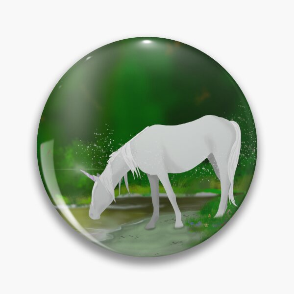 Aperçu de l'œuvre Licorne dans les brumes créée et vendue par therealmadiicyn.