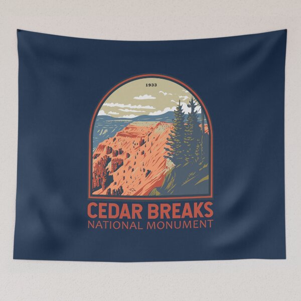 Item preview, Cedar Breaks National Monument Utah Emblem designed and sold by KrisSidDesigns.