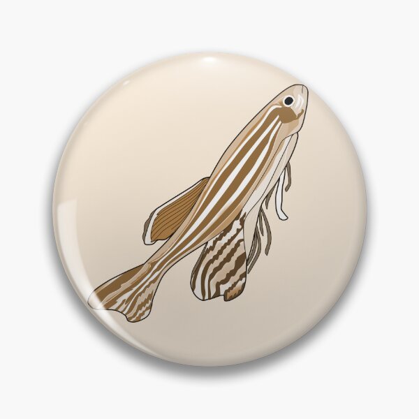 Item preview, Cappuccino Zebra Zebrafish Fish  designed and sold by ViewerEqualsPhoton.