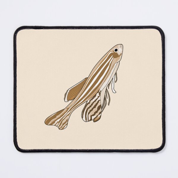 Item preview, Cappuccino Zebra Zebrafish Fish designed and sold by ViewerEqualsPhoton.