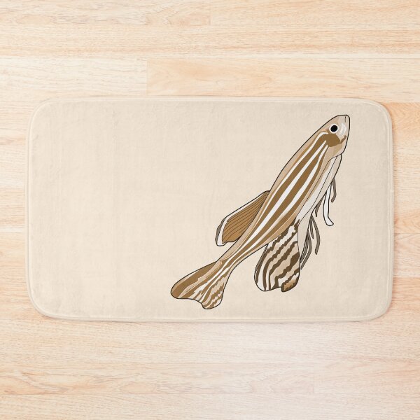 Item preview, Cappuccino Zebra Zebrafish Fish  designed and sold by ViewerEqualsPhoton.