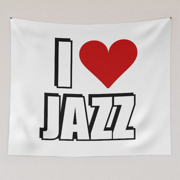 Item preview, I heart jazz - I love jazz designed and sold by Inspirationmotivation.