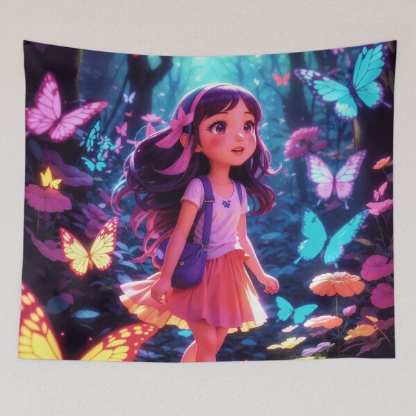 Item preview, Girl in forest designed and sold by ArtfullMinds.