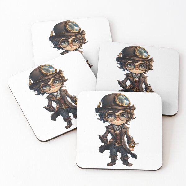 Item preview, Adorable Chibi Steampunk Fella designed and sold by elp-evergreen.
