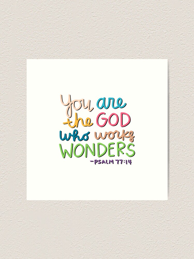 【bible】14点おまとめ Psalm 77:14 Bible quote