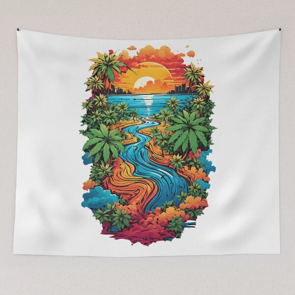 Item preview, Sunrise Sunshine Weed and Coffee Vector Design designed and sold by wojysmokes.