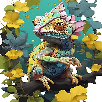 Hand-Crafted Reptile Tape Measures : Chameleon Tape Measure