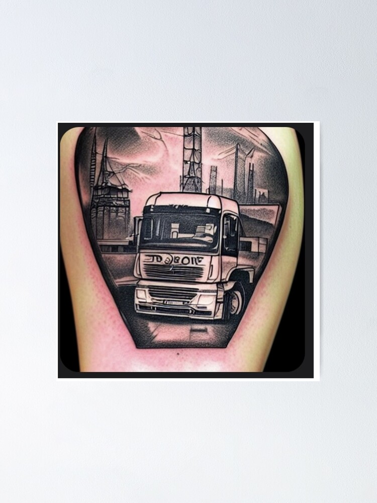 Thought you guys might like my new tattoo, keep up the good work drivers! :  r/Truckers