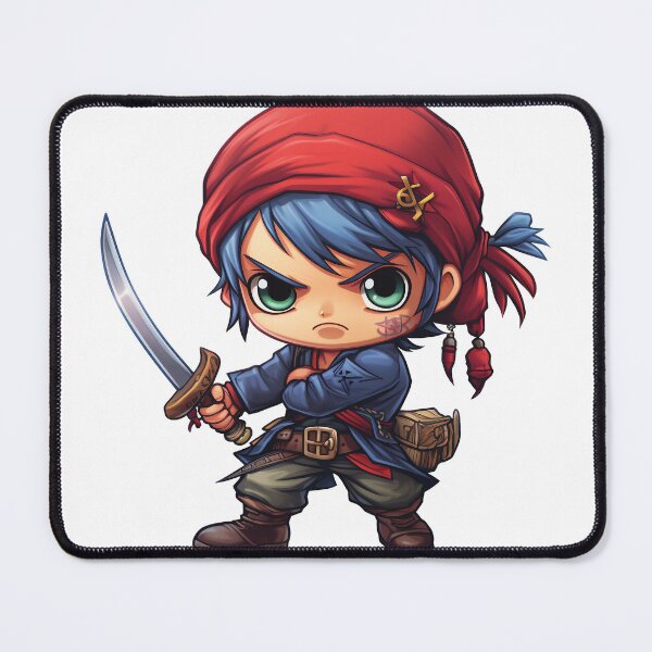 Item preview, Adorable Chibi Swashbuckler designed and sold by elp-evergreen.