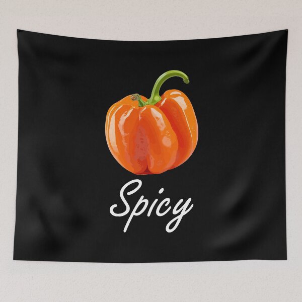Item preview, Spicy Habanero Pepper 2 - White designed and sold by LaloParker.