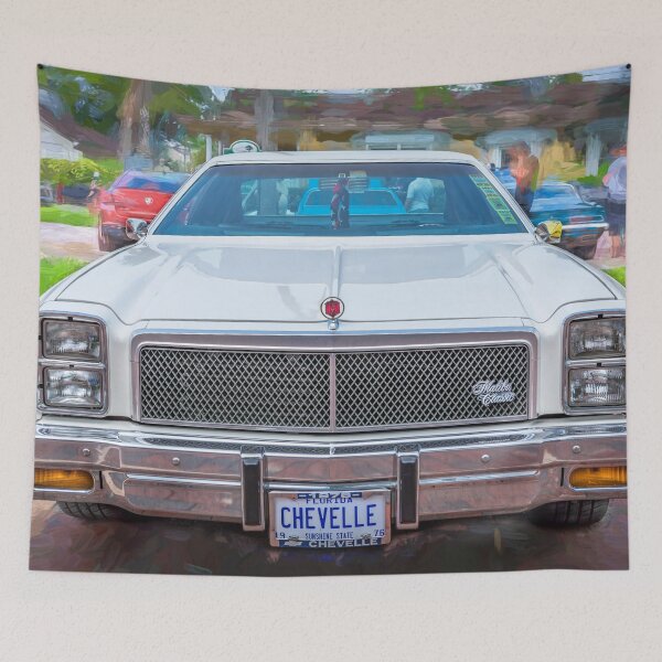 Item preview, 1976 White Chevrolet Chevelle Malibu Classic X108 designed and sold by RichFrancoCars.