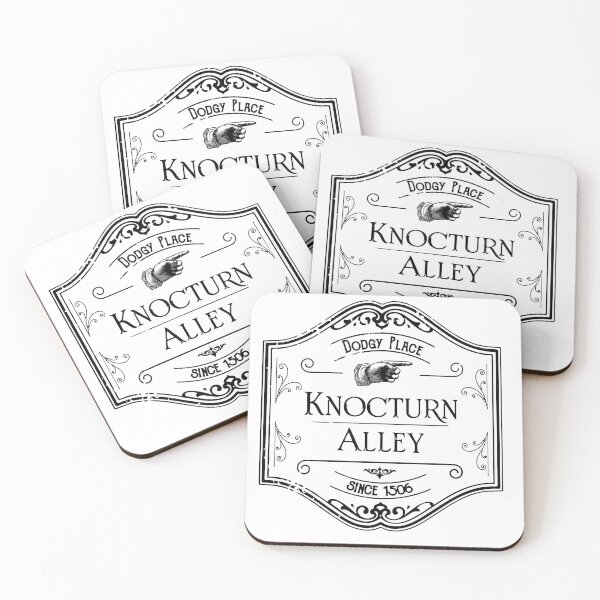 Item preview, Knocturn Alley sign post logo designed and sold by Volpeee.