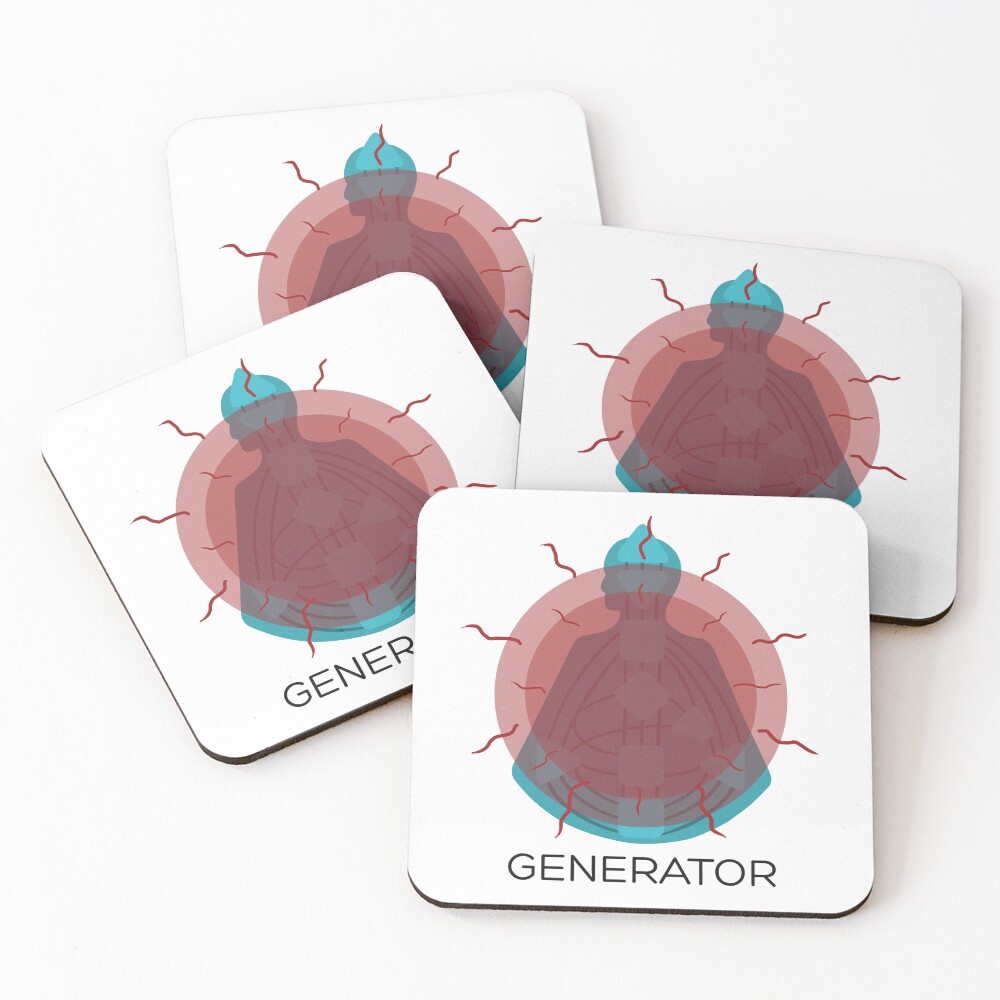 Item preview, Coasters (Set of 4) designed and sold by EyeCreateLines.