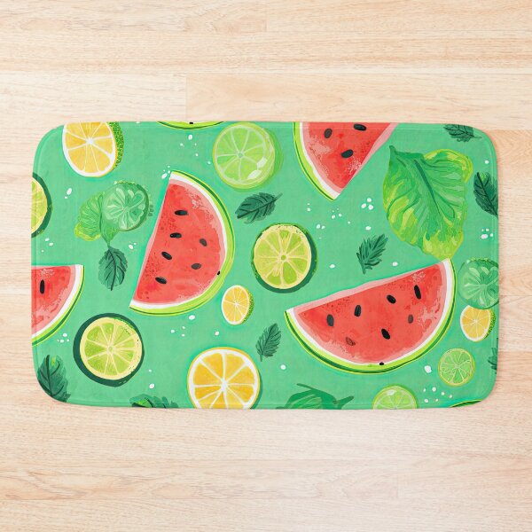 Item preview, Watermelon, sliced lemons and limes watercolor pattern designed and sold by RitaMarat.