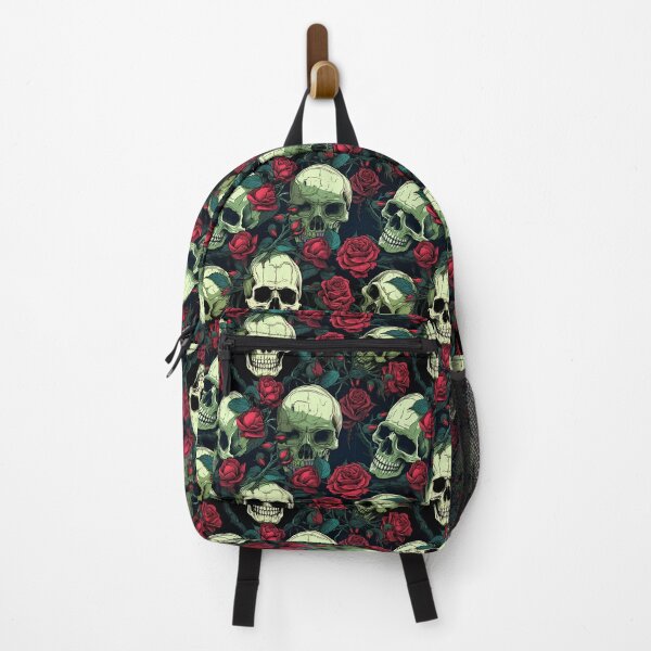 Item preview, Skulls and Red Roses designed and sold by Calmly.