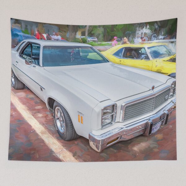 Item preview, 1976 White Chevrolet Chevelle Malibu Classic X109 designed and sold by RichFrancoCars.
