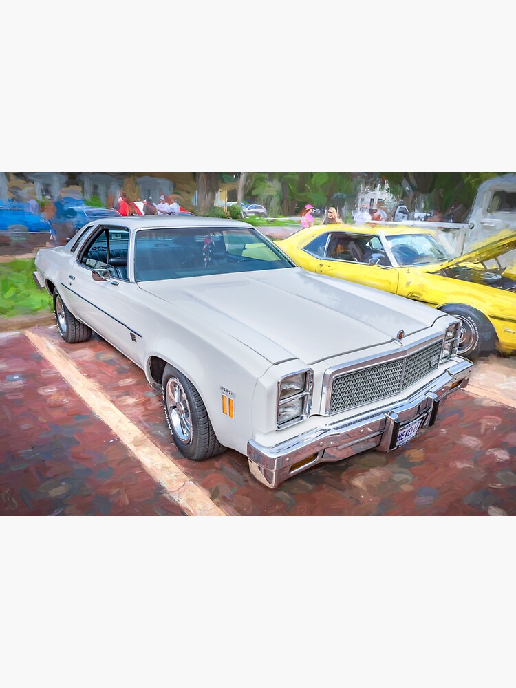 1976 White Chevrolet Chevelle Malibu Classic X109