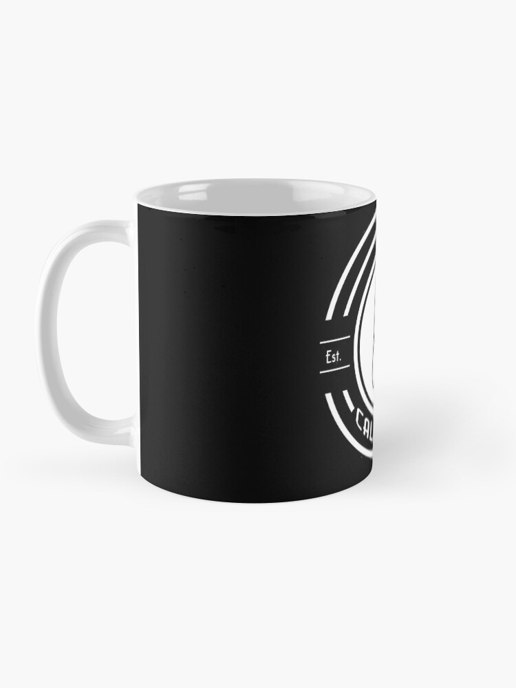 Thumbnail 3 of 6, Coffee Mug, Ojai California Retro Round Logo For Dark Items designed and sold by DRKZone.