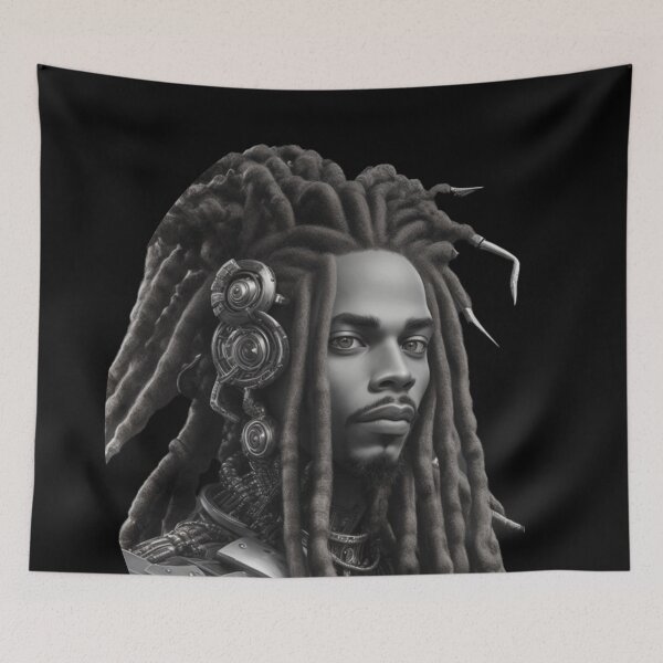 Item preview, Dreadlock future tech male 7 designed and sold by Rothnaric.