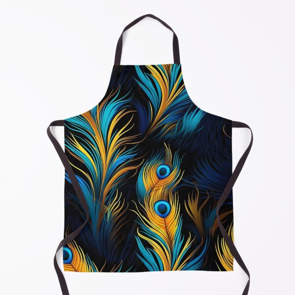 Item preview, Majestic Peacock Feathers Seamless Pattern - Exquisite Beauty designed and sold by Moo7shop.