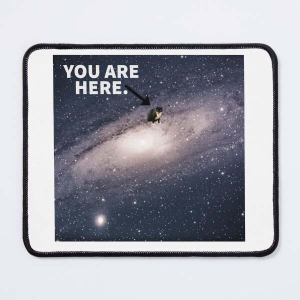 Item preview, YOU ARE HERE. - Cat in Galaxy designed and sold by TurkletonInc.