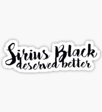 Sirius Black Sticker