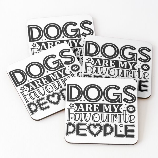 Item preview, Dogs Are My Favorite People - Whimsical Dog Lovers Collection designed and sold by UmutK.