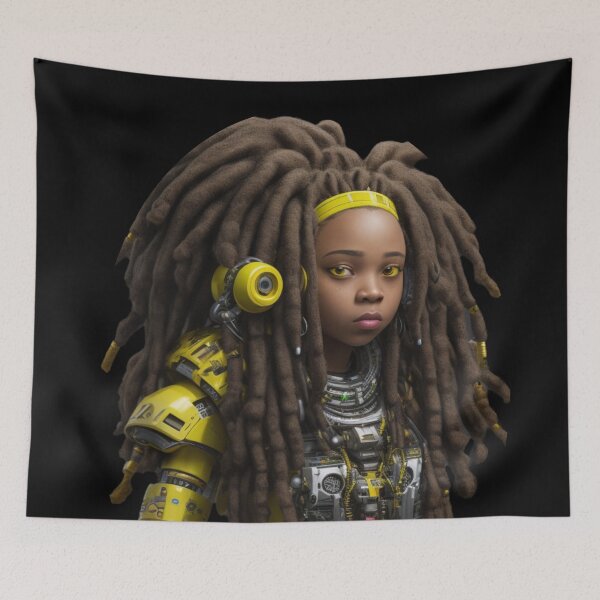 Item preview, Dreadlock future tech female 5 designed and sold by Rothnaric.