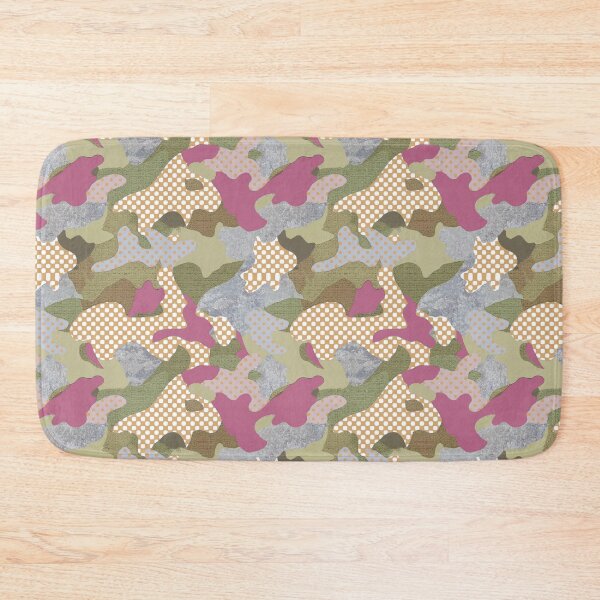 Item preview, Camouflage polka dot pink designed and sold by Alessandro Remo Mazzoni Remotextiles.