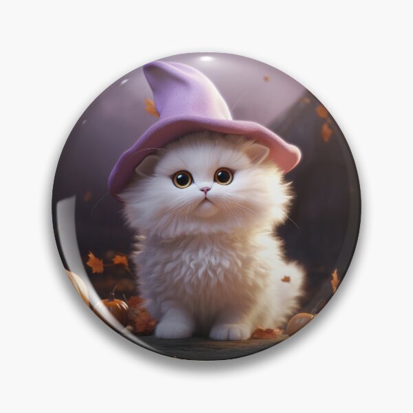 Item preview, Halloween Kitten | Witch Kitten  designed and sold by PawsandPages.