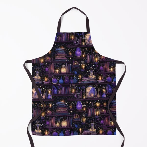 Artikelvorschau, Lila Whimiscal Dark Academia Magic Shop entworfen und verkauft von Calmly.