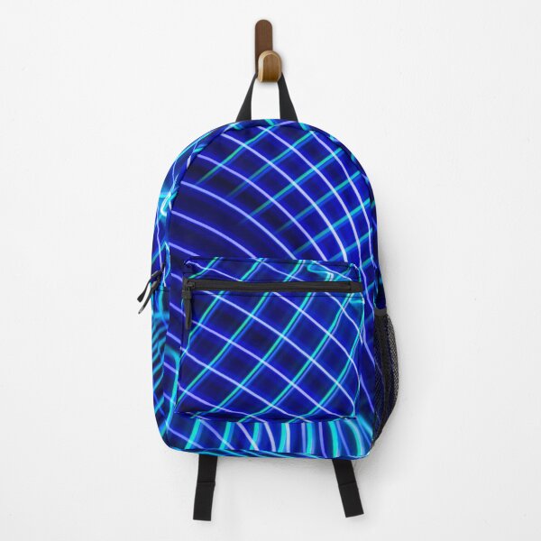 Item preview, Futuristic Blue Grid designed and sold by studio468.