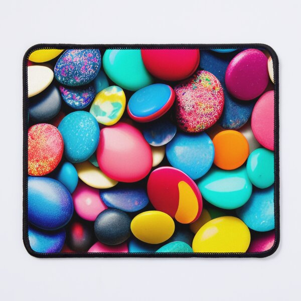 Item preview, Colorful pebbles designed and sold by blackwhiteblue.