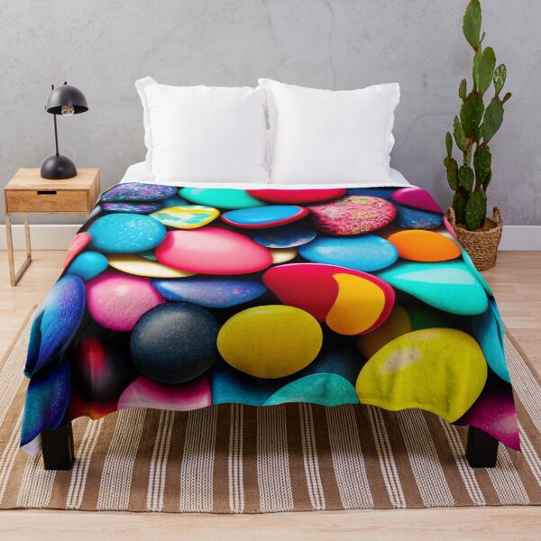 Artikelvorschau, Colourful Pebbles entworfen und verkauft von blackwhiteblue.