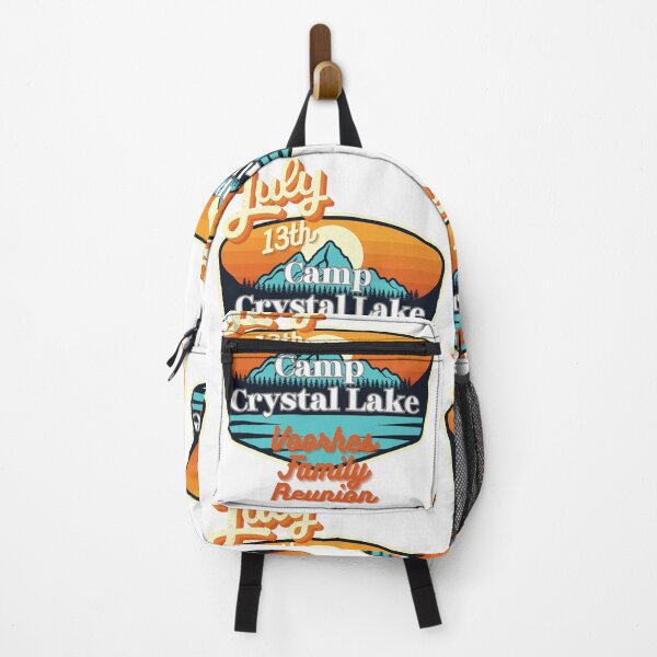 Item preview, Friday the 13th Voorhes Family Reunion at Camp Crystal Lake Dark Orange designed and sold by MelissaMystery.