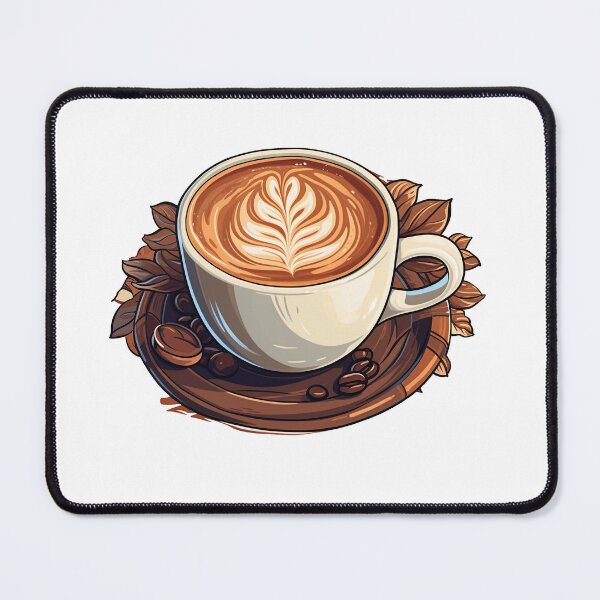 Item preview, Latte Art Sticker designed and sold by elp-evergreen.