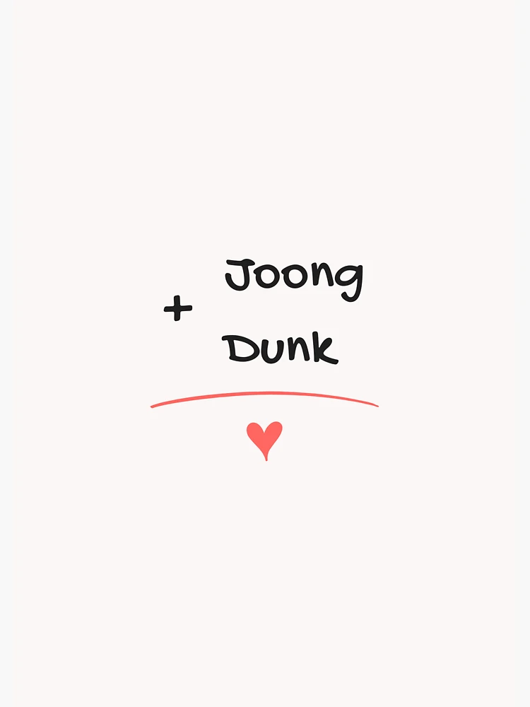 JoongDunk Hidden Agenda Love | Sticker