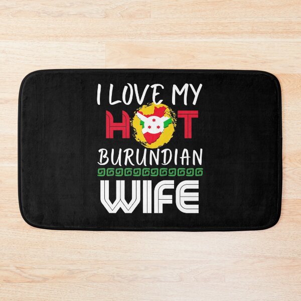 Item preview, I Love My Hot Burundian Wife Burundi Husband designed and sold by Furahisha.