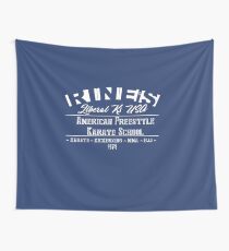 Rines Karate Origins white print Wall Tapestry