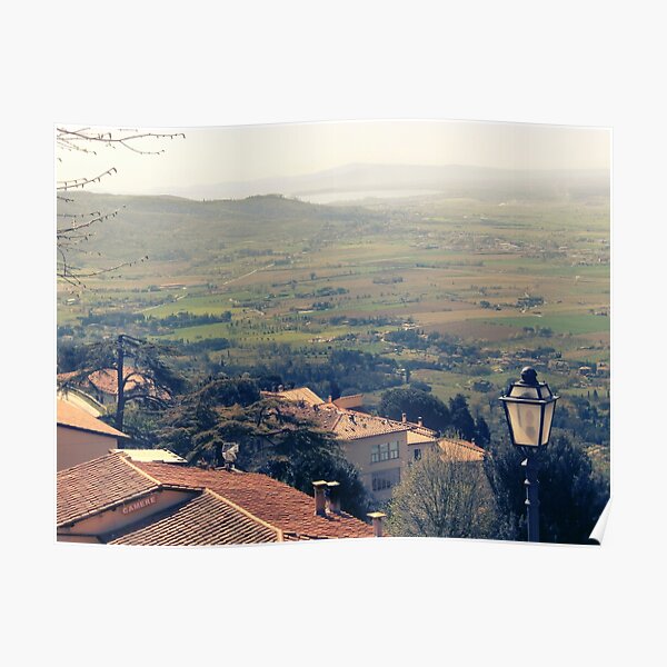 Cortona. Italy. Tuscany Poster