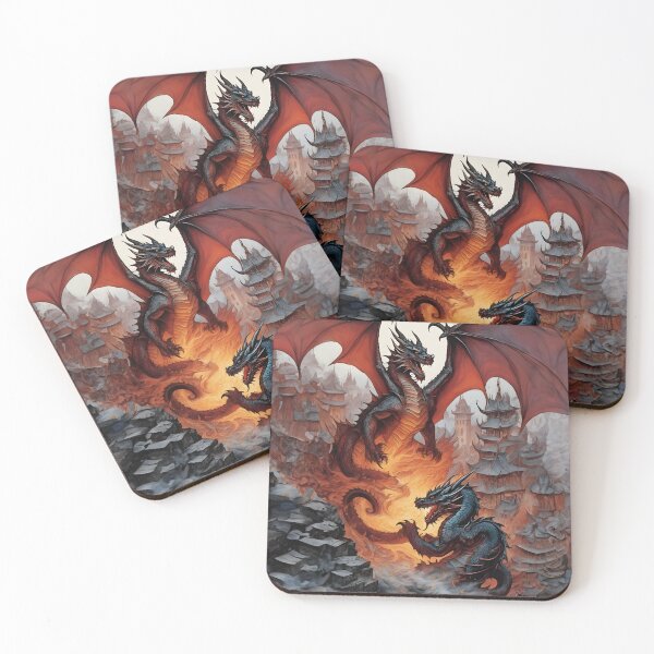 Item preview, Epic Dragon Fight designed and sold by Design-Illusi0n.